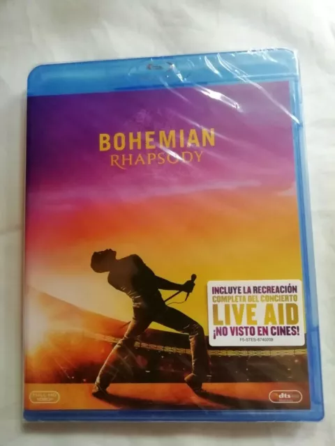 Bohemian Rhapsody Film Blu Rey Disc Pal Film Freddie Mercury Queen Fox 2019