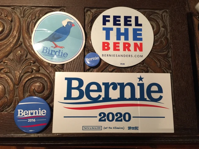 Bernie Sanders campaign materials
