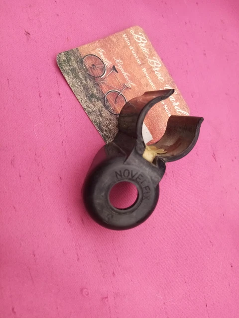 Collier Support De Pompe à Vélo Ancien - Argenté - Vintage Années 1900 - Occasion