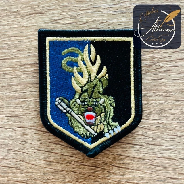 Patch Brodé Drapeau Thaïlande - Thermocollant - 7x4.5cm - 100% Polyester