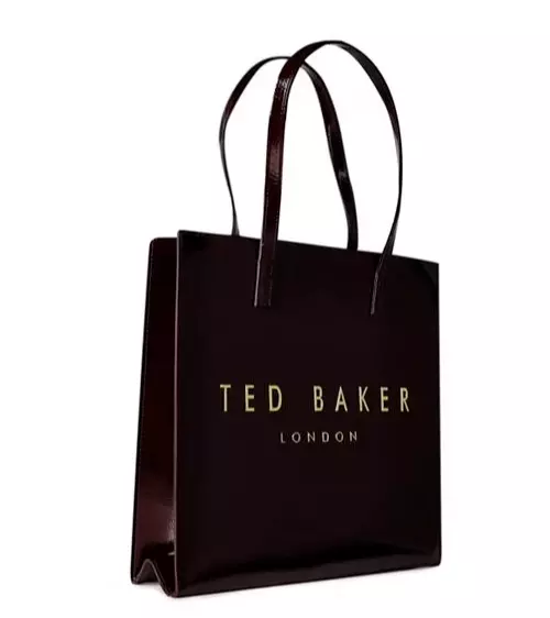 Ted Baker  TOTE shopper  shoulder  large bag handbag purple  new with tags