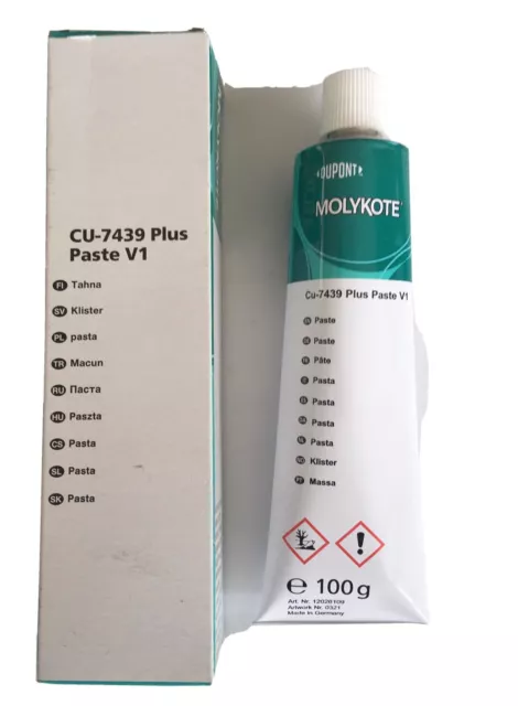 100g Tube Kupferpaste Molykote Cu-7439 Plus Korrosionsschutz