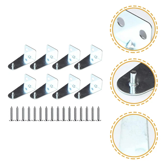 8 Pcs Blind Clips Curtain Metal Fittings Curtains Windows Blinds Windows Replace
