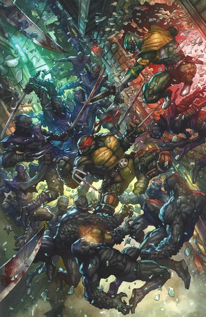 Mighty Morphin Power Rangers Teenage Mutant Ninja Turtles II #3 1:150 Variant