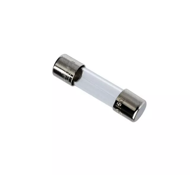 FUSIBILE RITARDATO T 0,1A (100mA) 250V 5x20mm in vetro