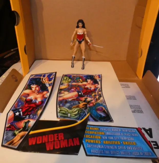 DC Comics Unlimited WONDER WOMAN New 52 6" inch Mattel WITH SWORD AND LASSO