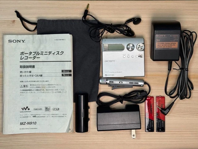 SONY ポータブルMDプレーヤー MZ-N910 Amazon.co.jp: SONY MZ-N910 S MDウォークマン (シルバー