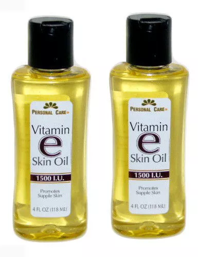 Personal Care Vitamin E Skin Oil 1500 I.U. Promotes Supple Skin 4 oz ( 2 Pack )
