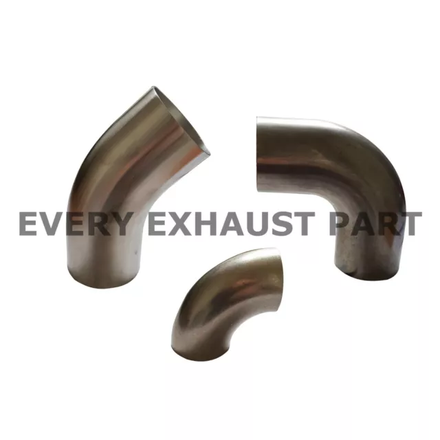 Stainless Steel 1D Clr Mandrel Bends Elbows Custom Manifold Exhaust Tight Radius
