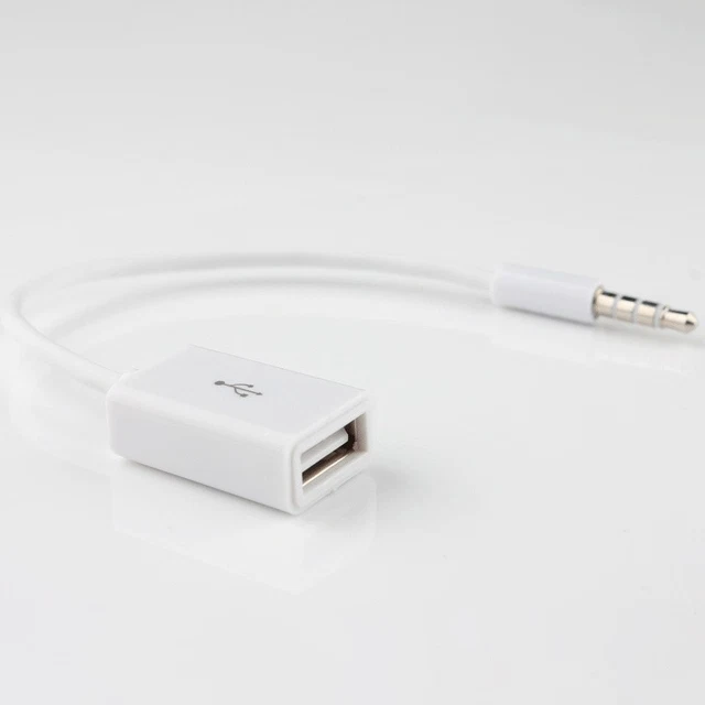 Câble Adaptateur USB/AUX Pour MAN TGX TGS - Prise Jack 3,5mm, Quadlock, Neuf