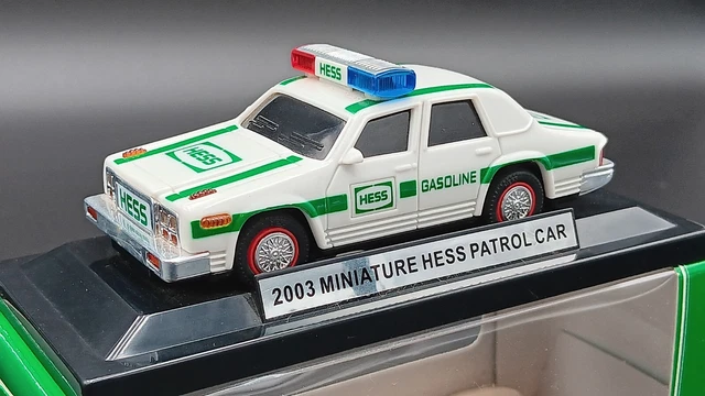 2003 MINIATURE HESS PATROL CAR New in Box Amerada Hess Refinery Patrol Car