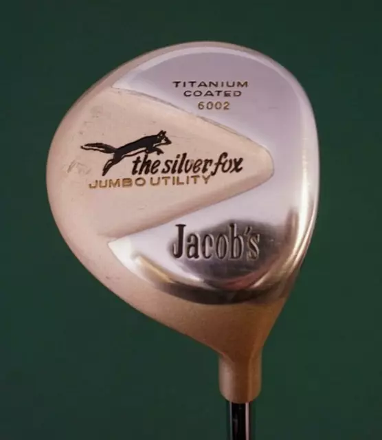 Vintage Jacobs TF6002 Silver Fox Jumbo Utility Wood Regular Steel Shaft