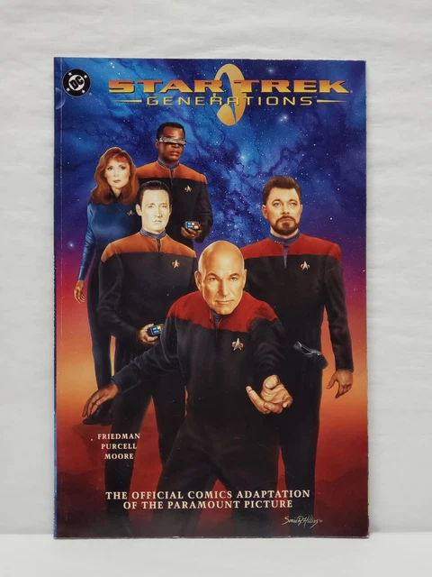 Star Trek Generations (1994, Dc) Tpb The Official Comics Adaptation Vf