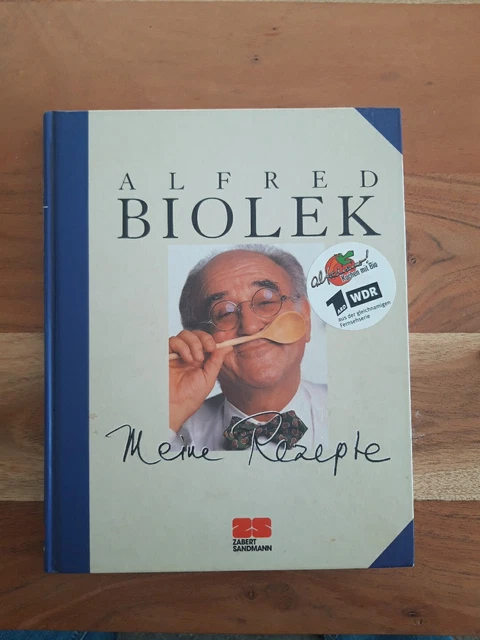 MEINE REZEPTE VON Alfred Biolek | Kochbuch EUR 1,00 - PicClick DE