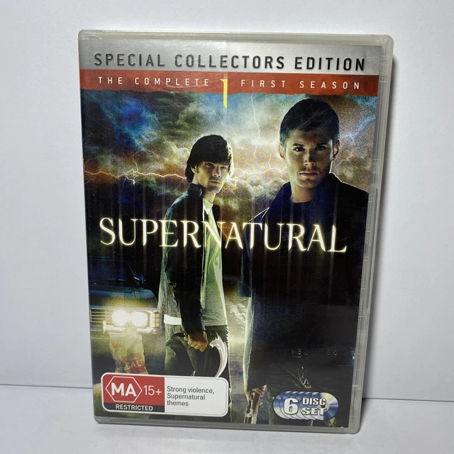 Supernatural Season 1 DVD, 2005 The Complete First Series 6 Disc Set