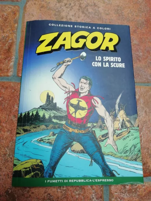 Zagor - Lo spirito con la scure, collezione storica a colori Repubblica n. 1