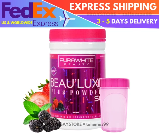 AURA WHITE BEAULUXE PLUS SC 15X L-Glutathione Skin Whitening Collagen  Stemcell $126.23 - PicClick AU