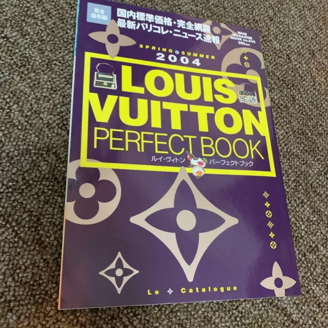 Louis Vuitton Perfect Catalogue 2001-2002 Japanese book magazine