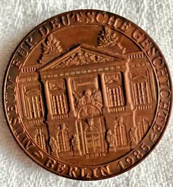 Medaille Helmut König "MUSEUM FÜR DEUTSCHE GESCHICHTE BERLIN 1982"