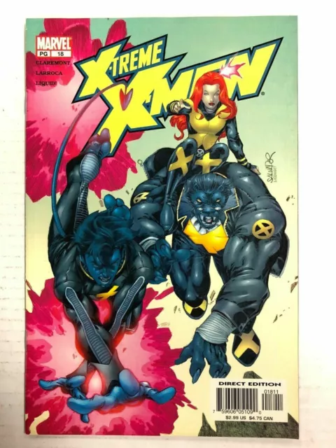 X-treme X-Men Xtreme Xmen #18 Marvel Comics November Nov 2002 (VFNM)
