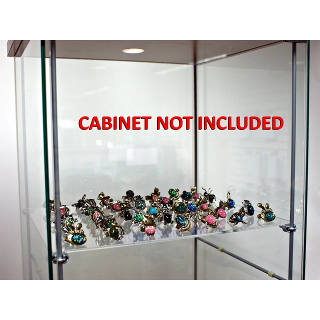 ACRYLIC SHELVES & Brackets to Fit Ikea Detolf Custom Additional