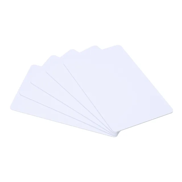 10Pcs NFC Cards NTAG213 144 Bytes 3"x2" Blank PVC Card Tag White