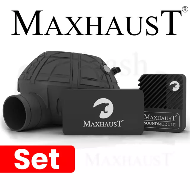 Maxhaust Soundbooster SET mit App-Steuerung - Active Sound für Porsche