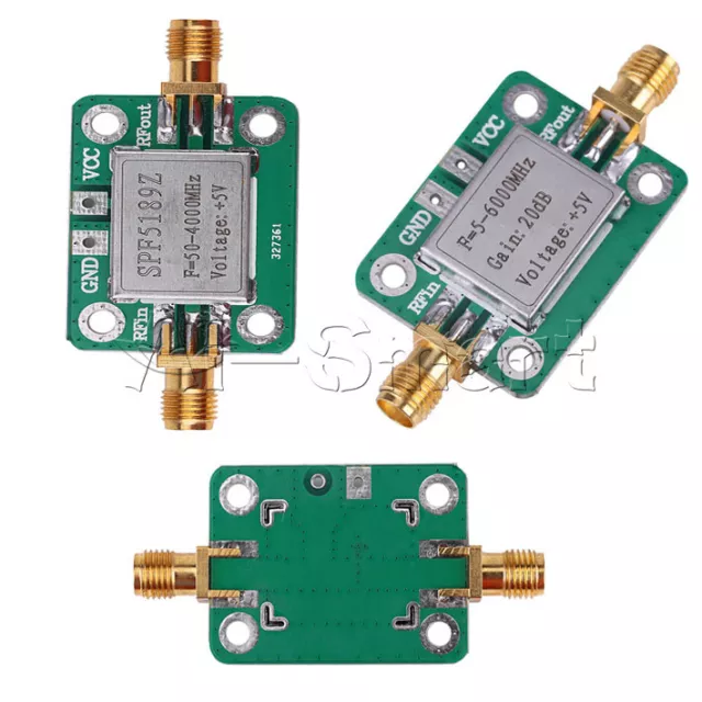 LNA 50-4000 MHz SPF5189 RF Signal Power Amplifier 5M-6GHz RF Receiver Broadband