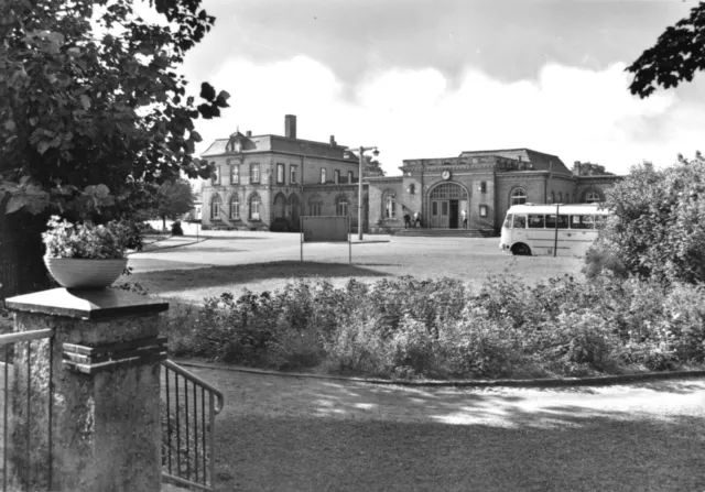 AK, Radeberg Sa., Bahnhof, 1972