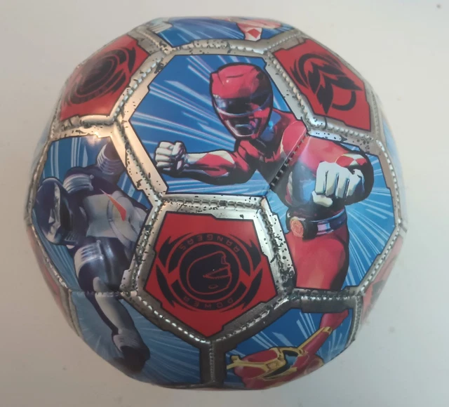 DISNEY STORE POWER Rangers Soccer Ball Size 4 RARE FAST FREE SHIPPING
