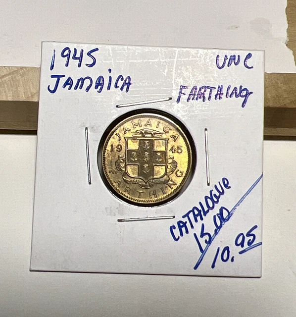 1945 Jamaica Farthing UNC