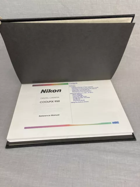 Nikon CoolPix 950 Reference / Instruction Manual