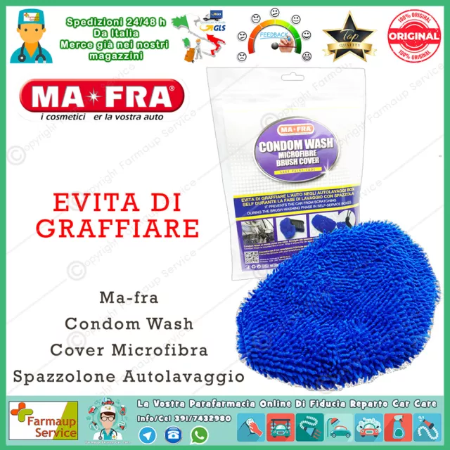 Mafra A0289 Condom Wash Cover Calza Guanto In Microfibra X Spazzola Autolavaggio