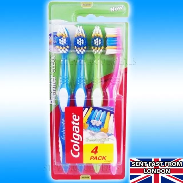 Colgate Tooth Brush Extra Clean 3 Pack Bright Colour Rubber Tongue Cleaner teeth