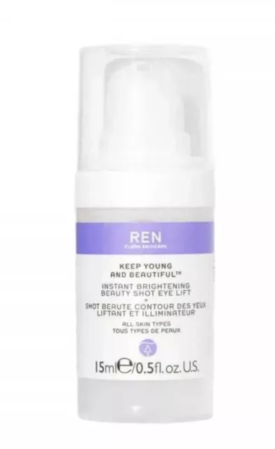 Ren Keep Young And Schöne Sofortige Aufhellung Beauty Shot Eye Lift Augenserum
