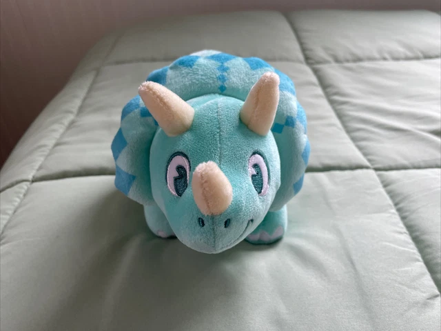 Disney Parks Animal Kingdom Dinoland Triceratops Stuffed Plush 10” Dinosaur Toy