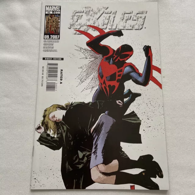 Exiles (Marvel) #98 VF; Marvel | Chris Claremont Spider-Man 2099 Banana Back Cov
