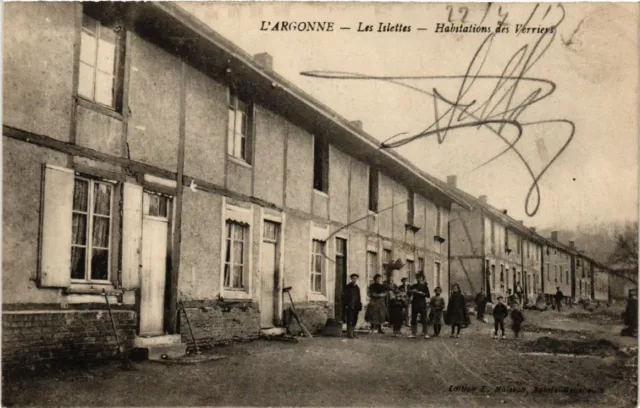 CPA Les ISLETTES - Habitations des Verriers - L'ARGONNE (630885)