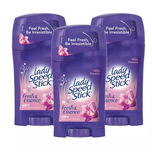 Lady Speed Stick Freesia Déodorant Frais Propre Parfumé Antitranspirant Lot De 3