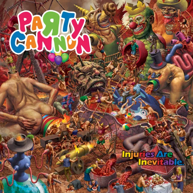 Party Cannon Injuries Are Inevitable (CD) Album (PRESALE 10/05/2024)