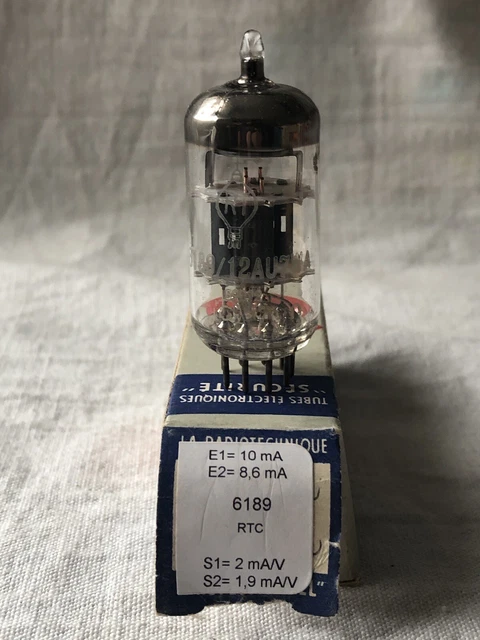 Lampe ECC82 / 12au7 Mullard B Code – Tube Audio NOS Made In France