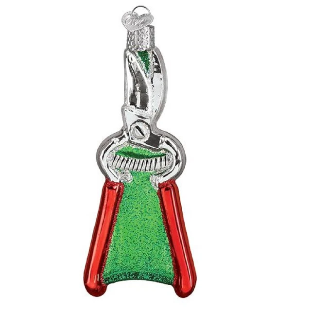 Old World Christmas Garden Pruners Glass Ornament FREE BOX 36265 New