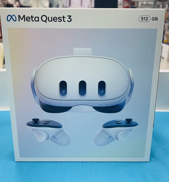 META QUEST 3 512GB Virtual Reality Headset Next Day Delivery £519.90
