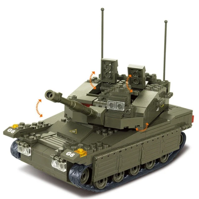 Blocs De Construction MOC Canon Militaire - 100 Pièces - Compatible Lego - Neuf