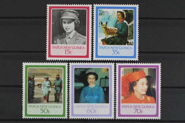 Papua Neuguinea, MiNr. 520-524, Elisabeth II., postfrisch / MNH - 633734