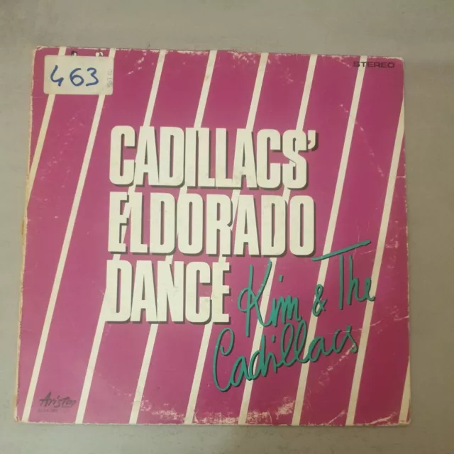 Kim& The Cadillacs Eldorado Dance LP 33 RPM 25 CM Ariston Alpk / 301 Press 1982