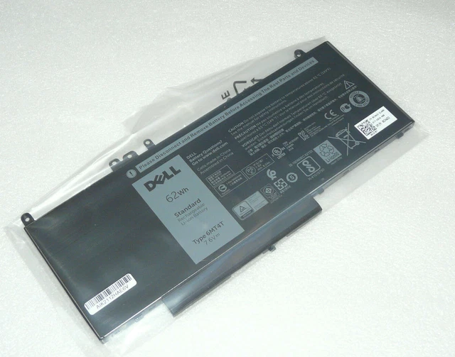 Neu Original Dell Latitude E5250 E5270 E5450 E5470 E5570 62 Wh Akku 6MT4T CHWG