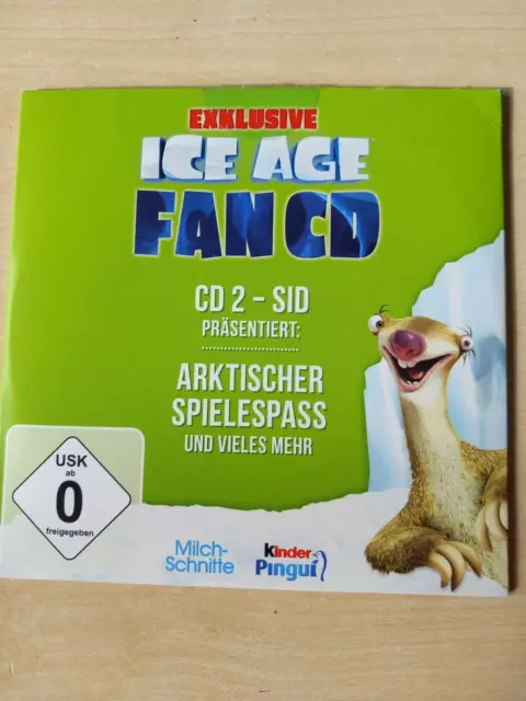 CD-ROM Ice Age Sid Fan CD 2