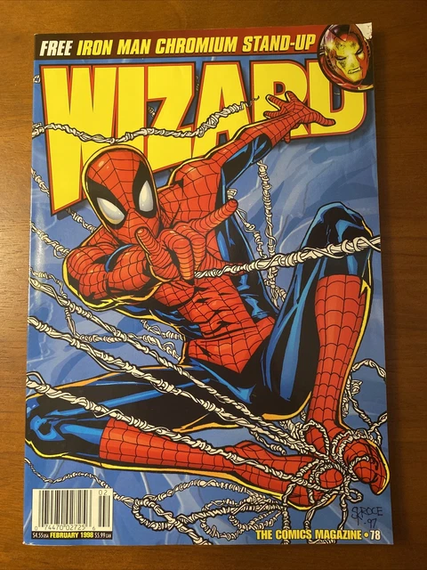 Wizard the Guide to Comics # 78 Marvel February 1998 Combined Shipping Avail.