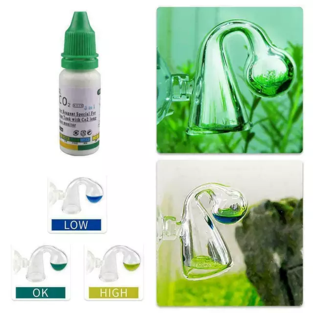 NEW CO2 Glass Drop Checker - Aquarium Real time Solution Neu Indicator